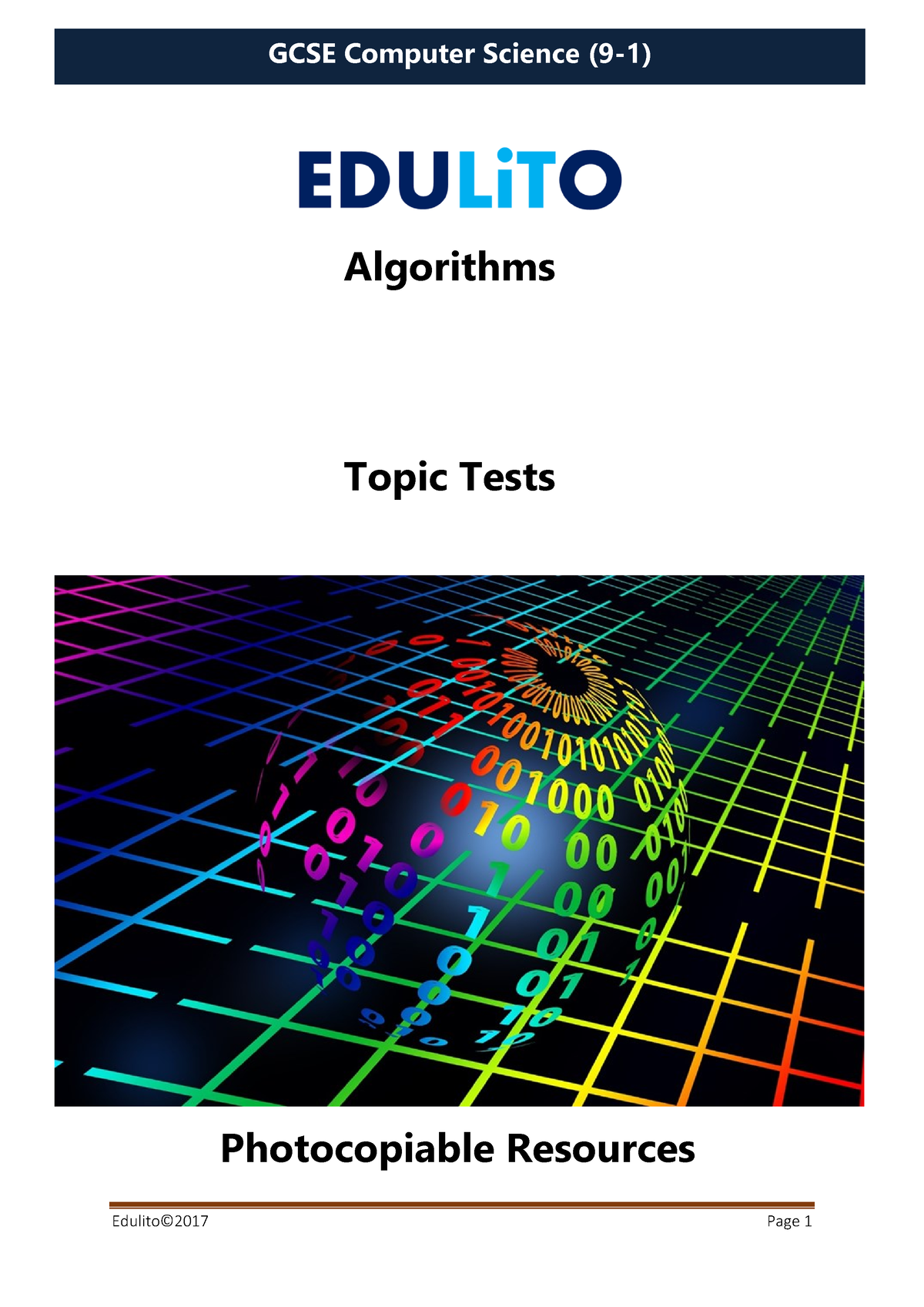 gcse-computer-science-end-of-topic-tests-algorithms-gcse-computer