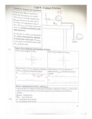 Lab 1- measurements and excel tutorial - LAB 1: Measurement and Excel ...