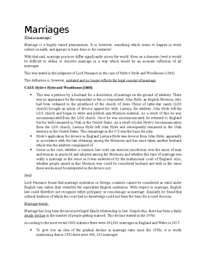 Voidable Marriages - Lecture Notes 5 - Voidable Marriages The ...