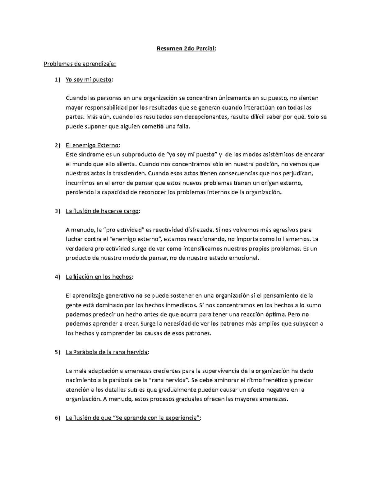 Resumen Completo - 2do Parcial - Resumen 2do Parcial: Problemas De ...