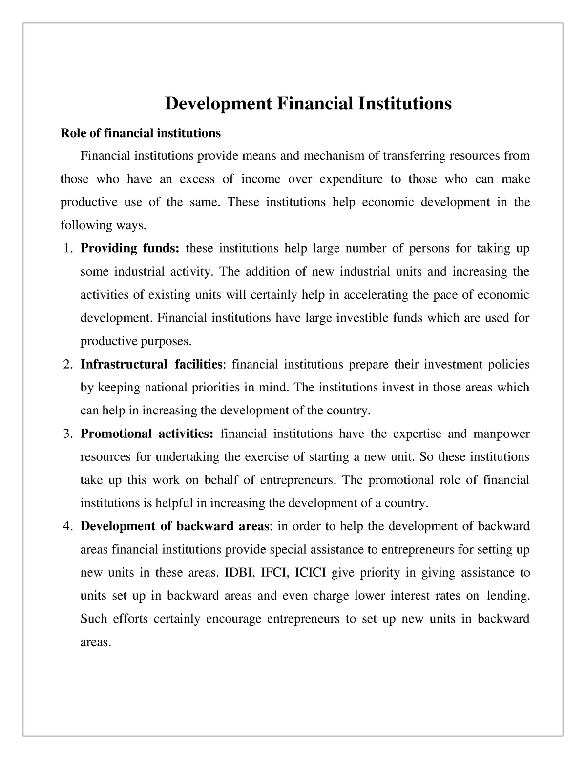 research papers on financial institutions