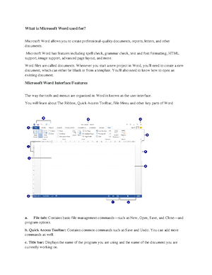Editing text in ms word - Lecture notes 1.3.2021 - Editing Text in ...