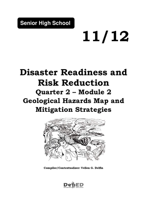 6 Q1 DRRR - Module 6 Quarter 1 Disaster Readiness And Risk Reduction ...