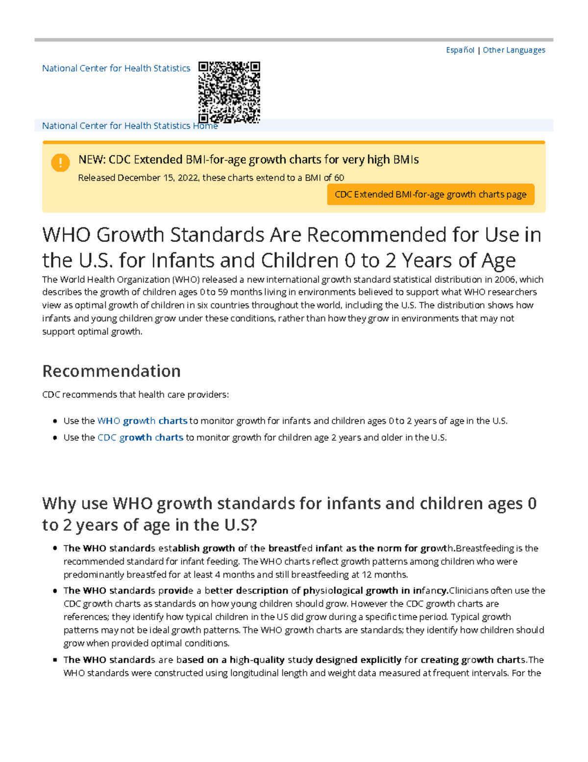 Growth Charts - WHO Child Growth Standards 0-24 months - Español ...