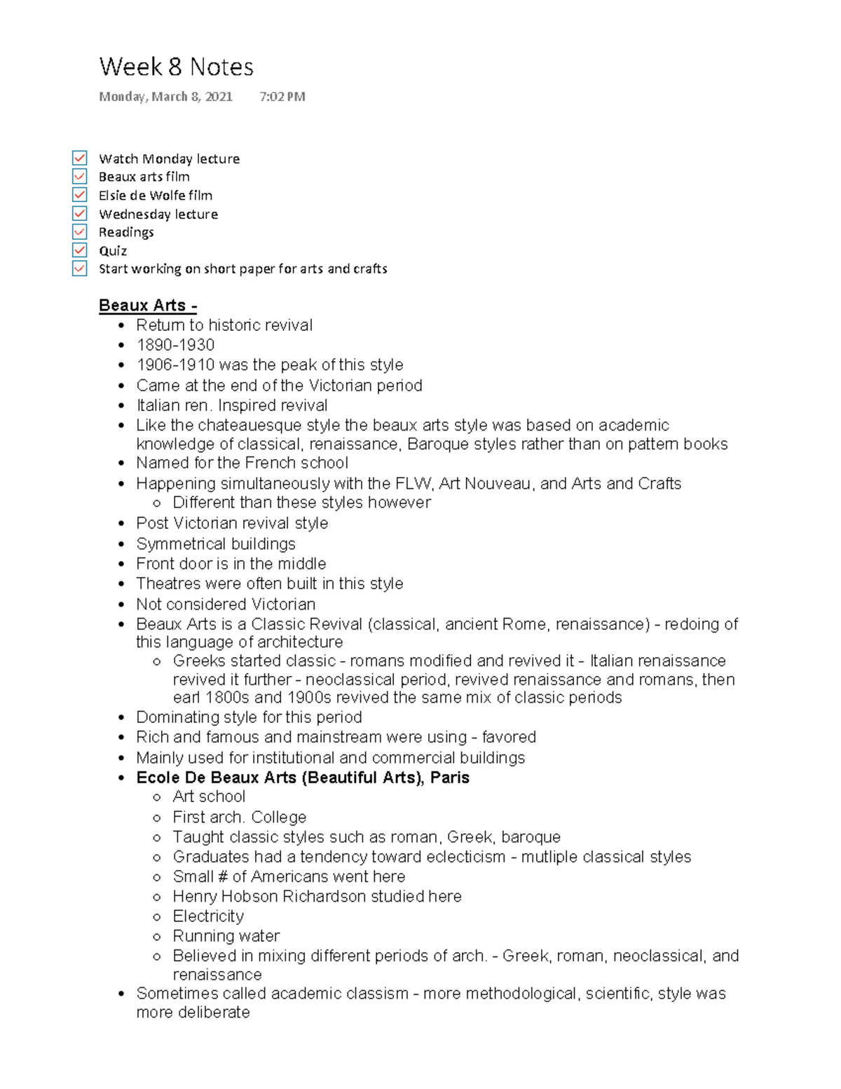 CIA Notes 7 - Dr. Peter Dedek - tĂƚĐŚ DŽŶĚĂLJ ůĞĐƚƵƌĞ ĞĂƵdž ĂƌƚƐ Ĩŝůŵ ...