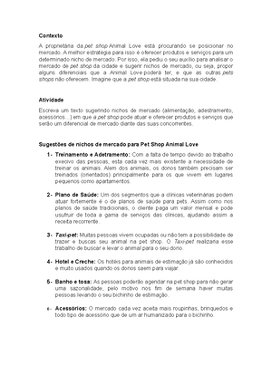 Uc4 - Atividade 2 - Boa - Relatório Qualitativo – Animal Love De Acordo ...