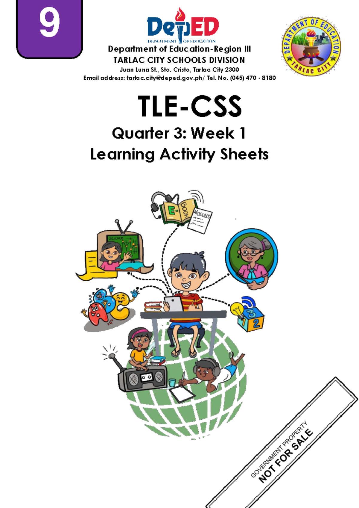 CSS9 Q3 WEEK1 - esadfasd - Department of Education-Region III TARLAC ...