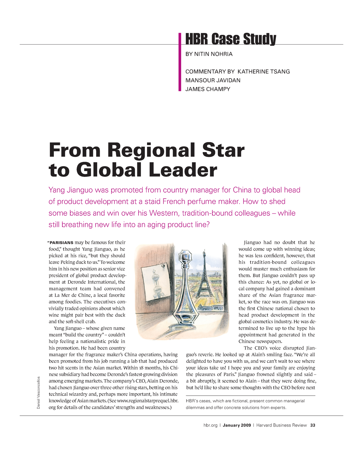 hbr case study from regional star to global leader