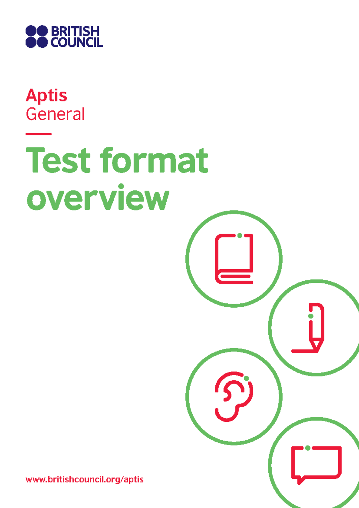 1 aptis general test format overview 2023 0 9 paginas - Test format ...