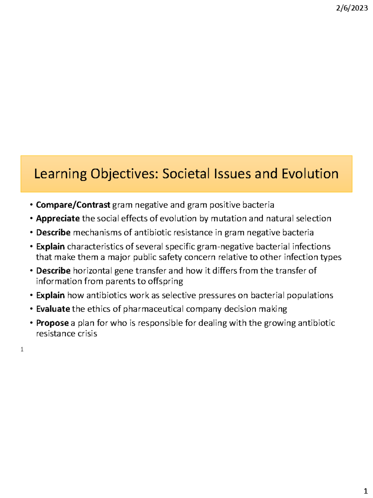Before - Evolution and how it is effected by society. - Learning ...