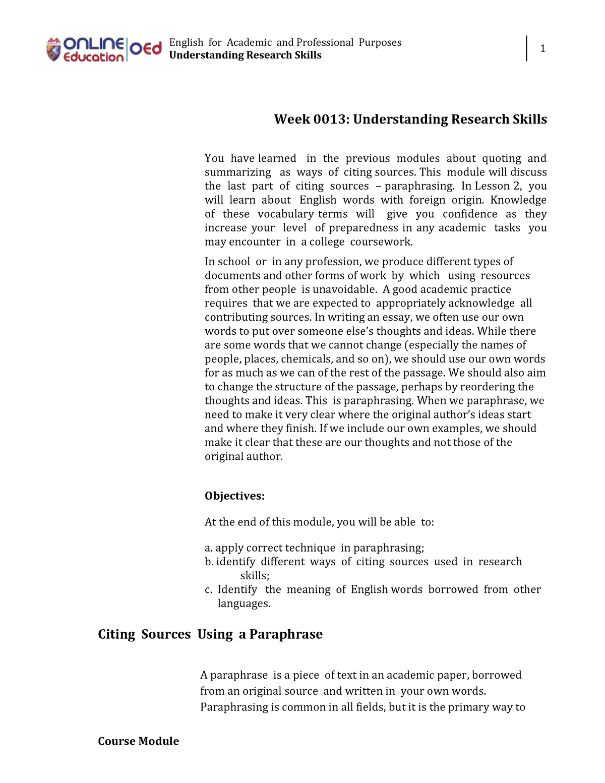 enhancing students' research skills essay