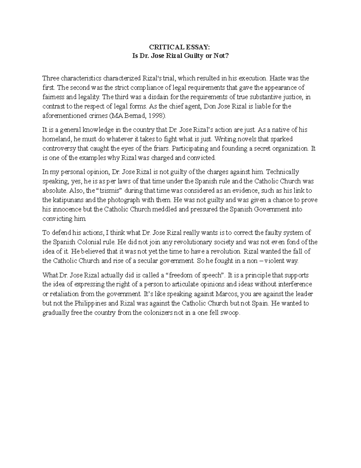 Tchala Bolet: A Critical Analysis - ujdtlli