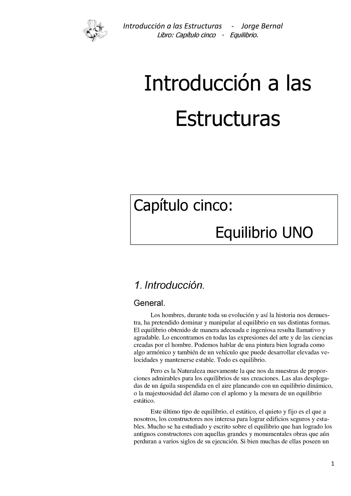 Estrcturas Bernal Introduccion - Libro: Capítulo Cinco - Equilibrio ...