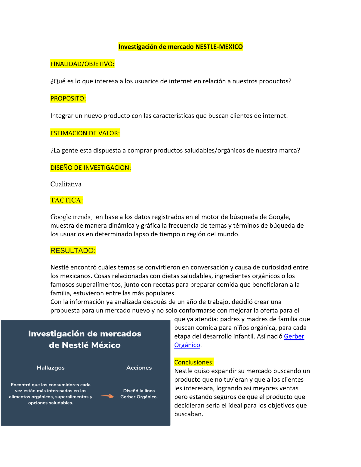 Investigación De Mercado Nestle Investigación De Mercado Nestle Mexico Finalidadobjetivo 8512