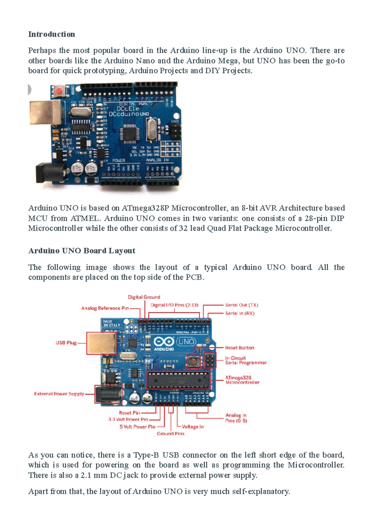 Io-prac-2 - iot p1 - Introduction Perhaps the most popular board in the ...