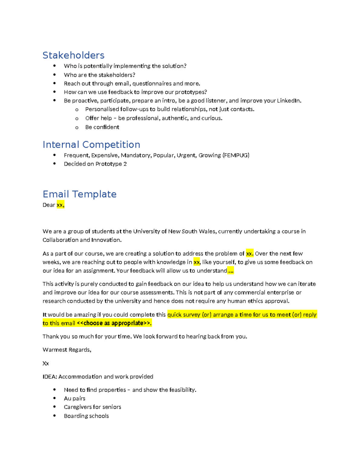 COMM1120 - Week 7 - These are comprehensive notes on all of the pre ...