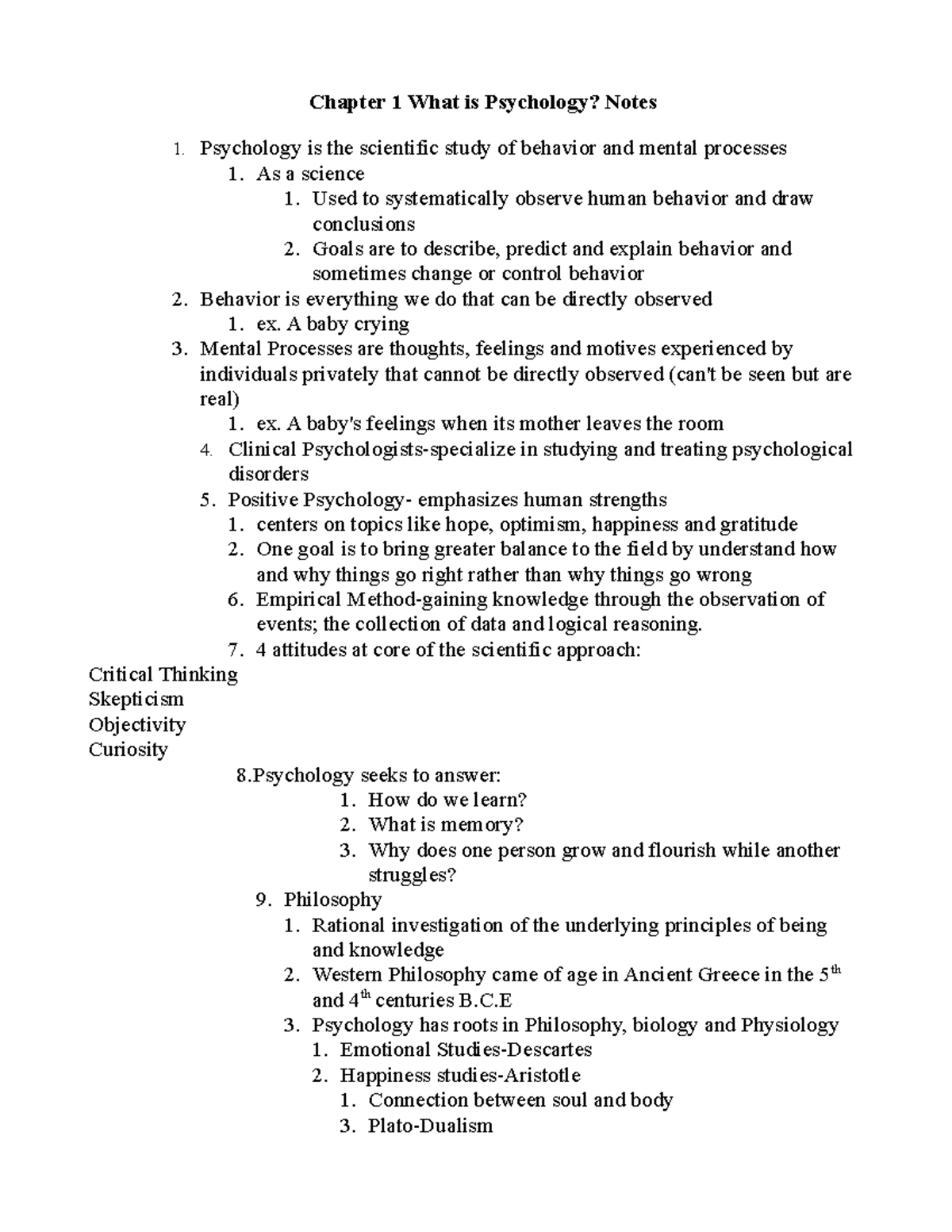 chapter-1-what-is-psychology-notes-chapter-1-what-is-psychology