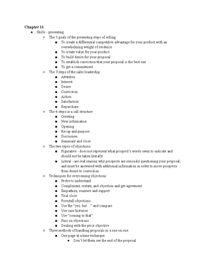 MAS 482 Notes Chapter 6-10 - Chapter 6 Emotional intelligence The old ...