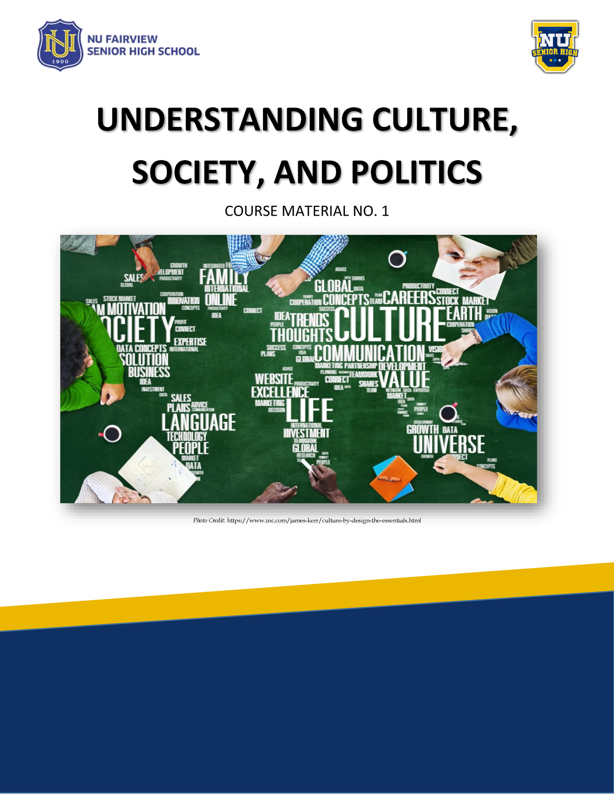 Understanding Culture, Society And Politics Topic 1 - UNDERSTANDING ...