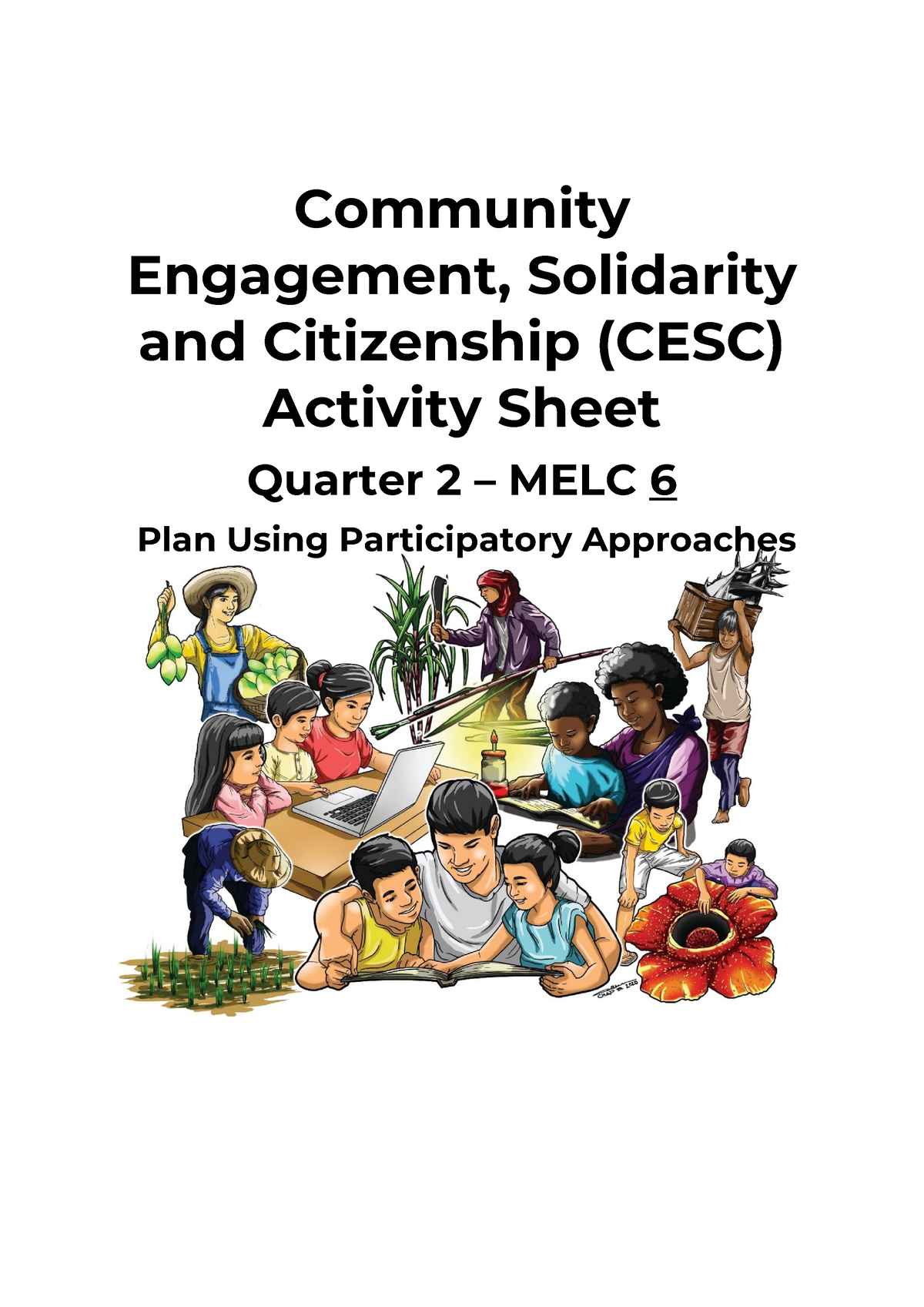 Community Engagement, Solidarity And Citizenship (CESC) Activity Sheet ...