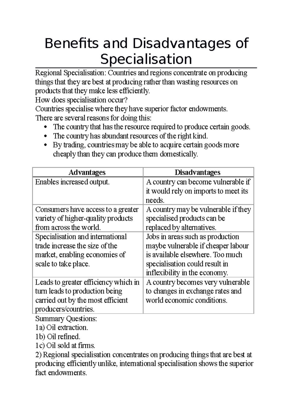 benefits-and-disadvantages-of-specialisation-benefits-and