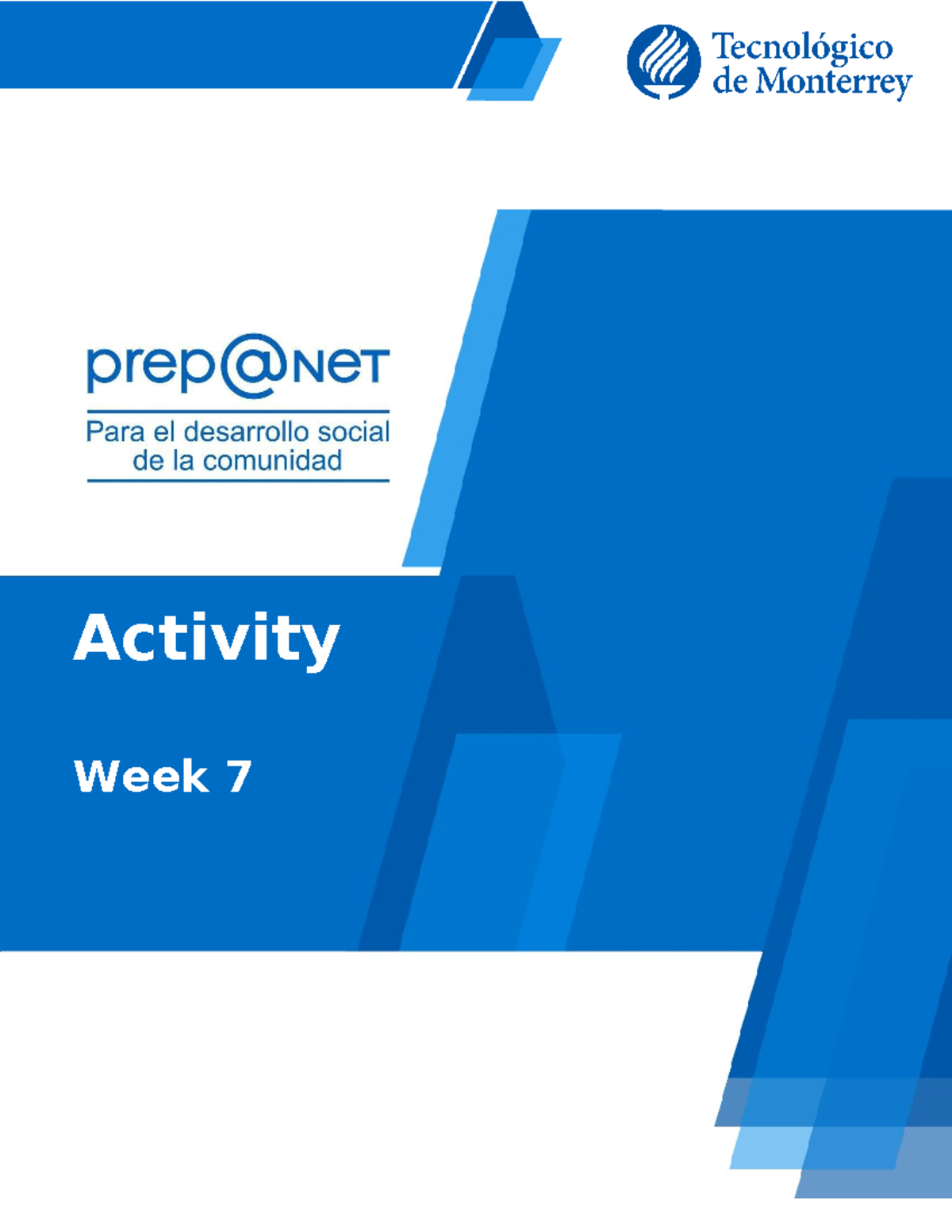 Actividad evaluable semana 70 - Activity Week 7 Evaluation Questions ...