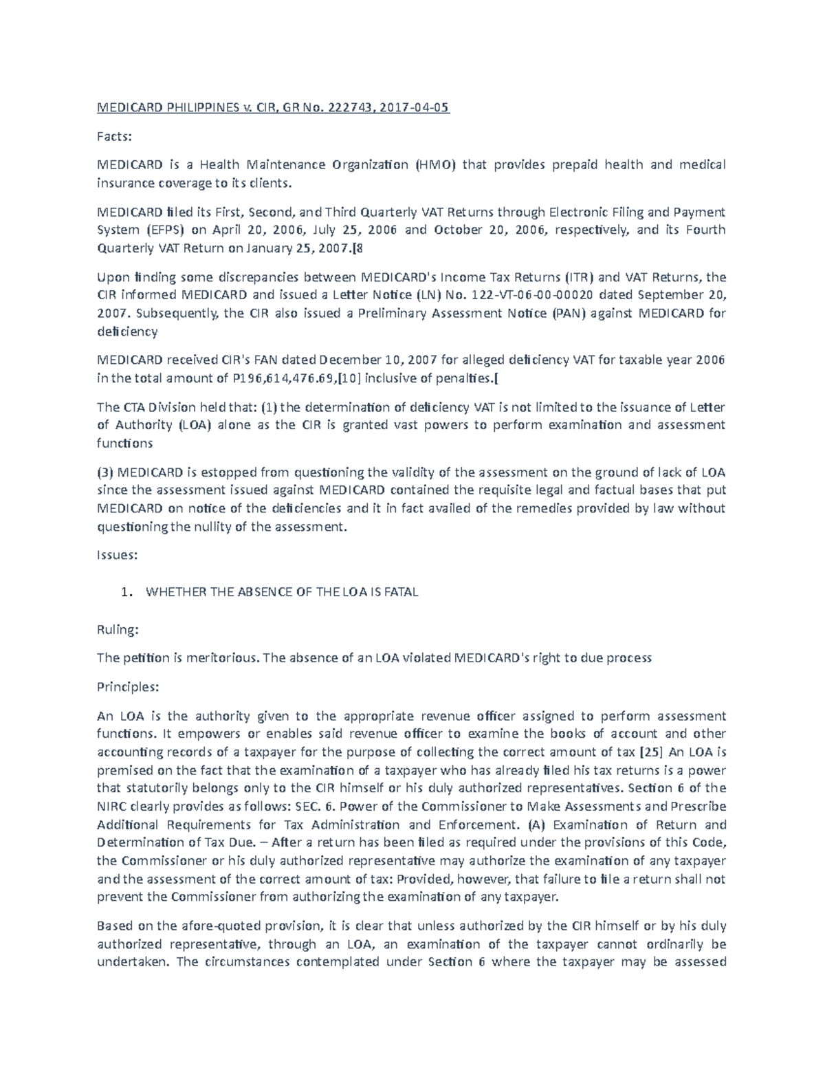 medicard-philippines-v-medicard-philippines-v-cir-gr-no-222743