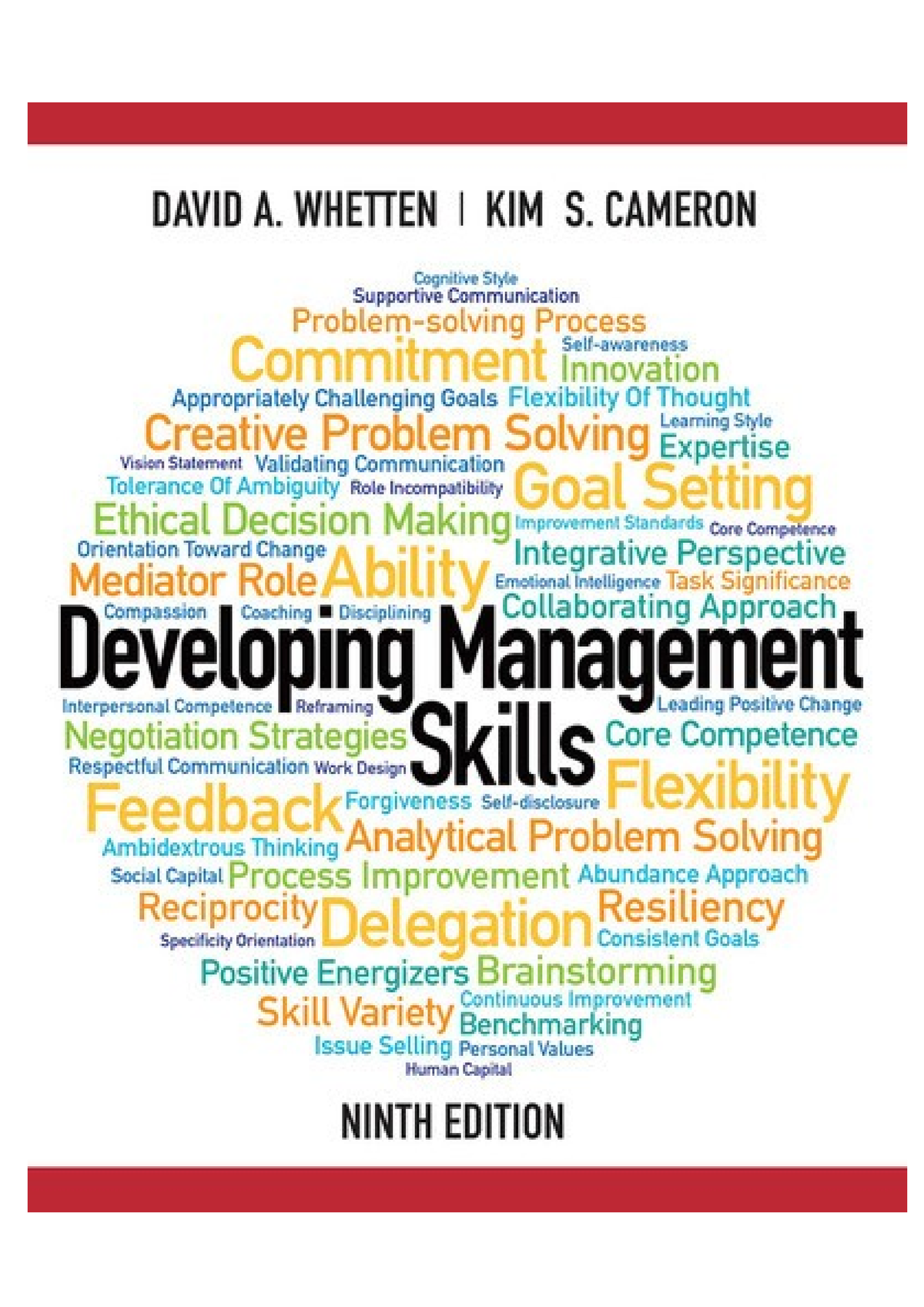 Developing Management Skills Ninth Edition - Mymanagementlab 