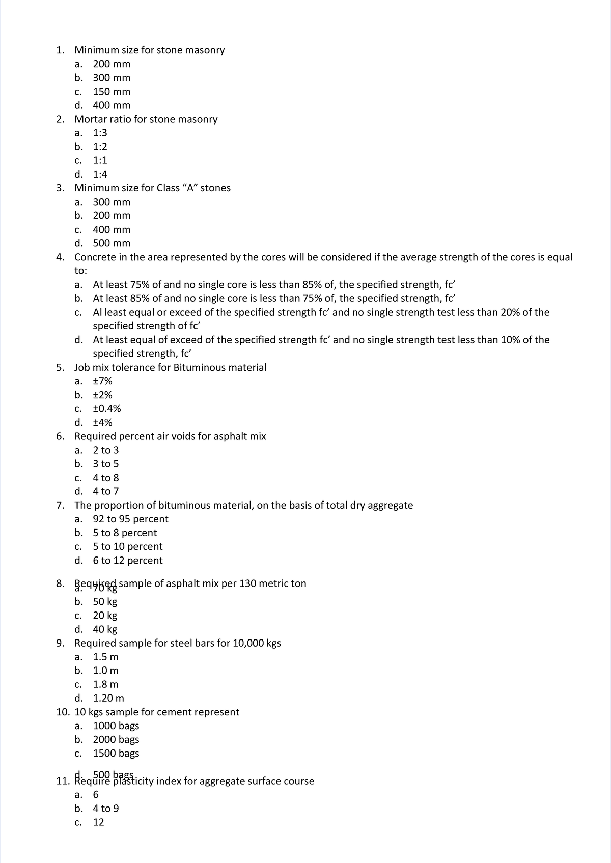 Pdfmaterialsengineerreviewer1withanswerkey compress 1. Minimum