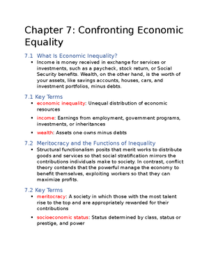 Intro To Sociology Ch 5 Notes - Chapter 5: Understanding Socialization ...