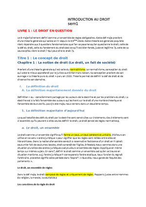 Cas pratique - conflits de loi - Introduction au droit et méthodologie ...
