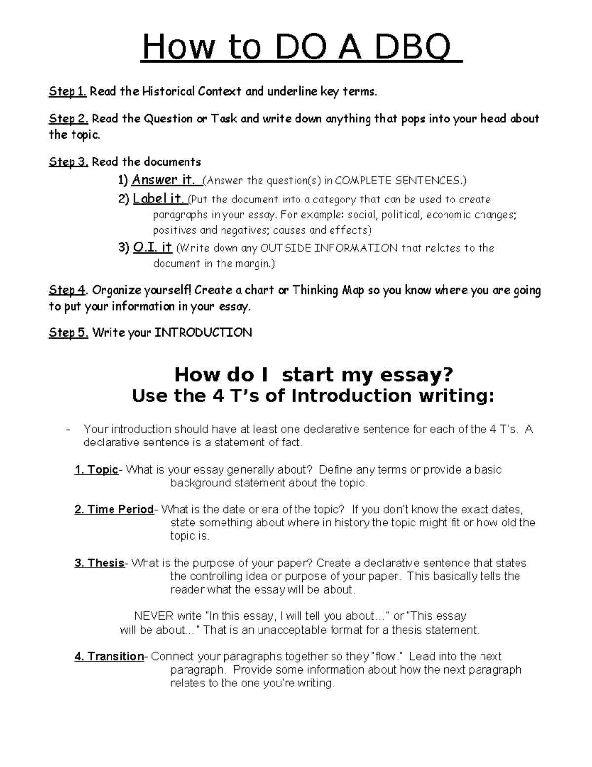 Apush Civil War Dbq: The Ultimate Study Guide - 3egvn1u