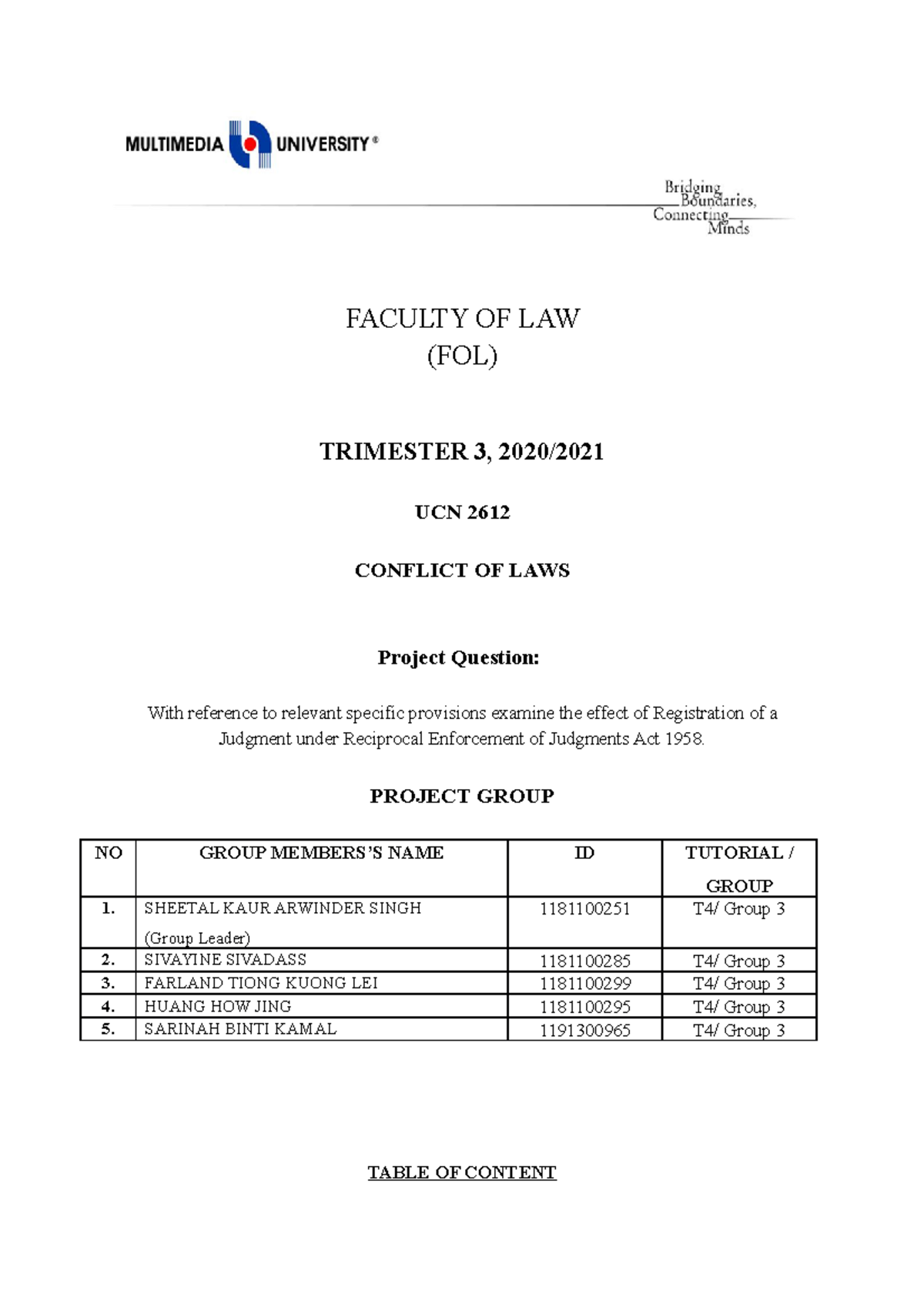 conflict of law assignment of receivables