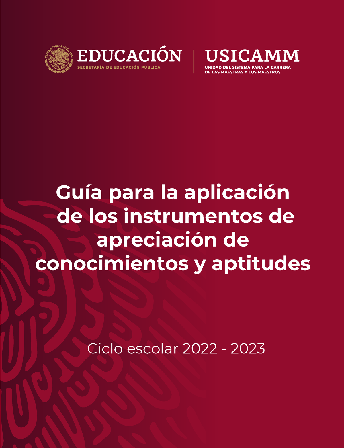 Guia Aplicacion Instrumentos - Guía Para La Aplicación De Los ...