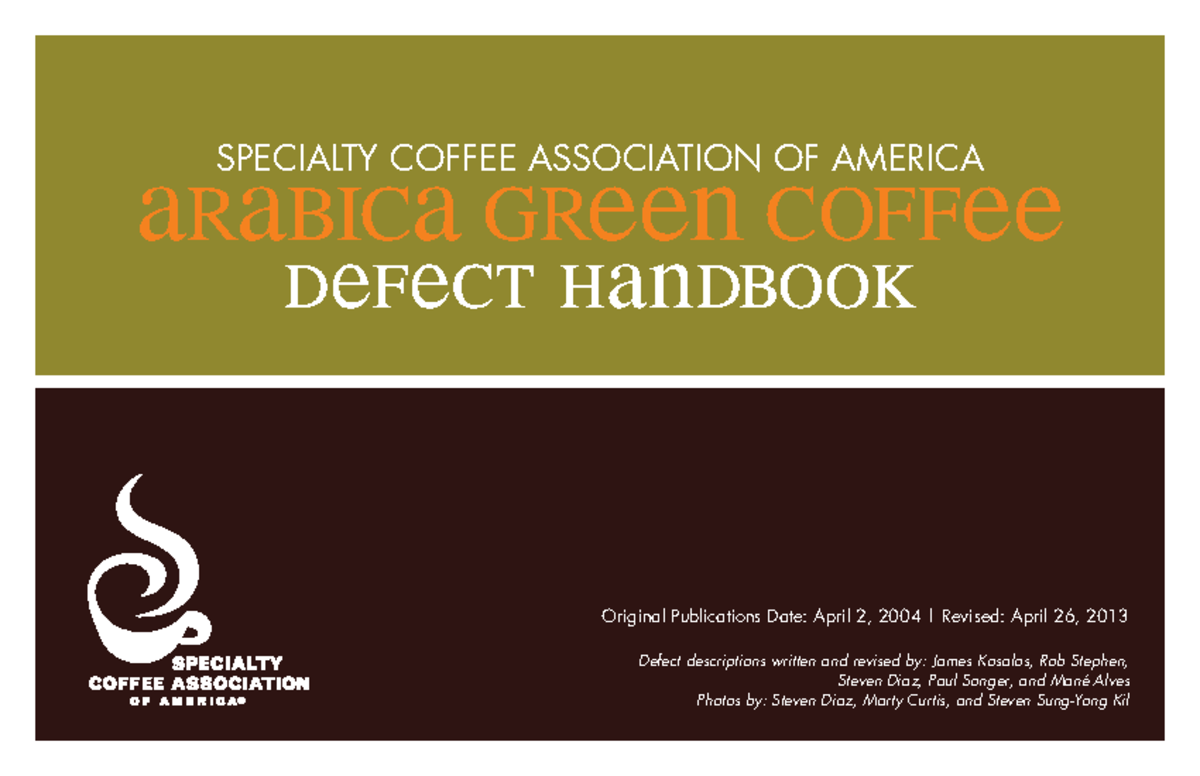 490657583GreenCoffeeDefectHandbookpdf 2 SPECIALTY COFFEE
