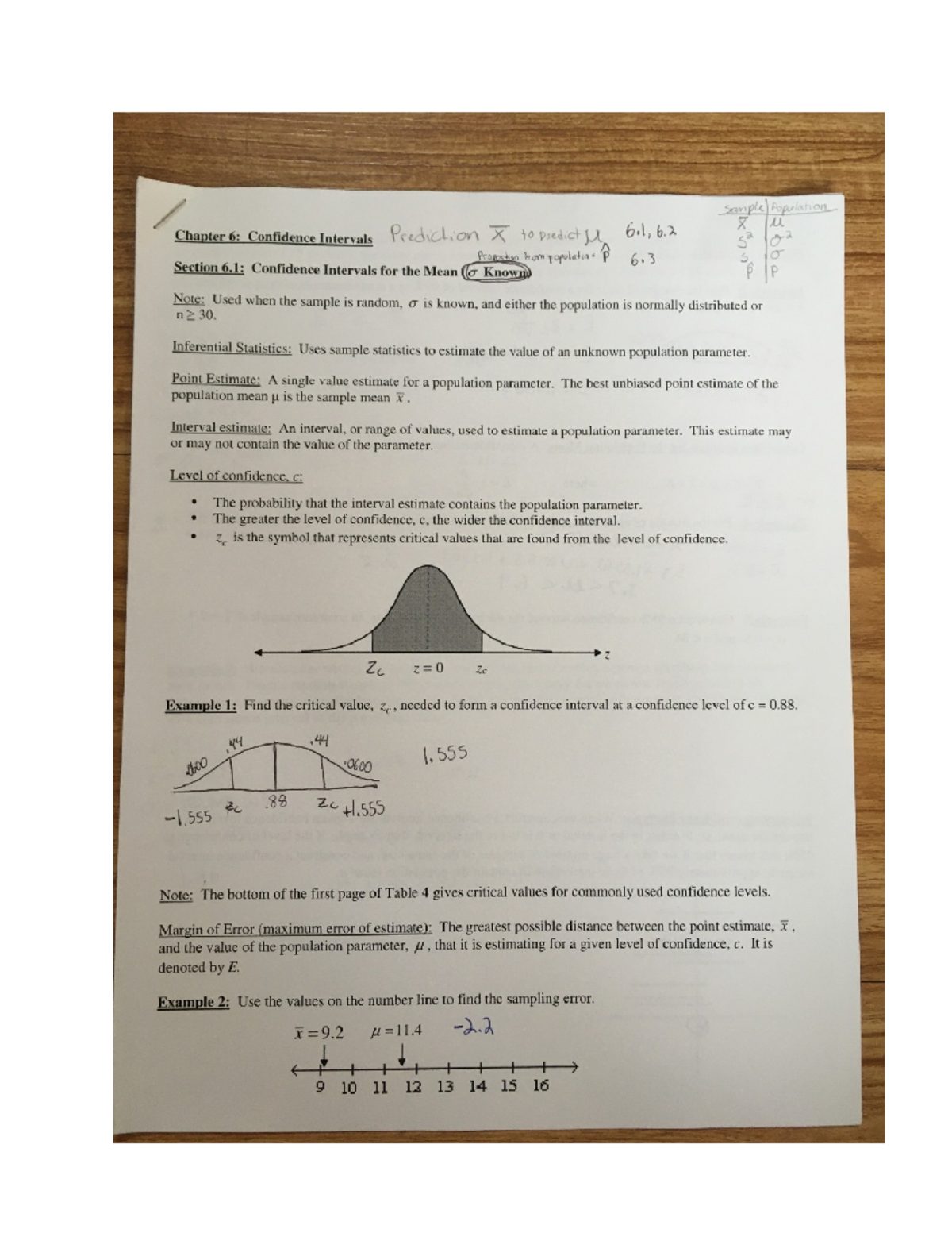 Stat Chap 6 - Anne Jousey's stat class - MAT 164 - Studocu