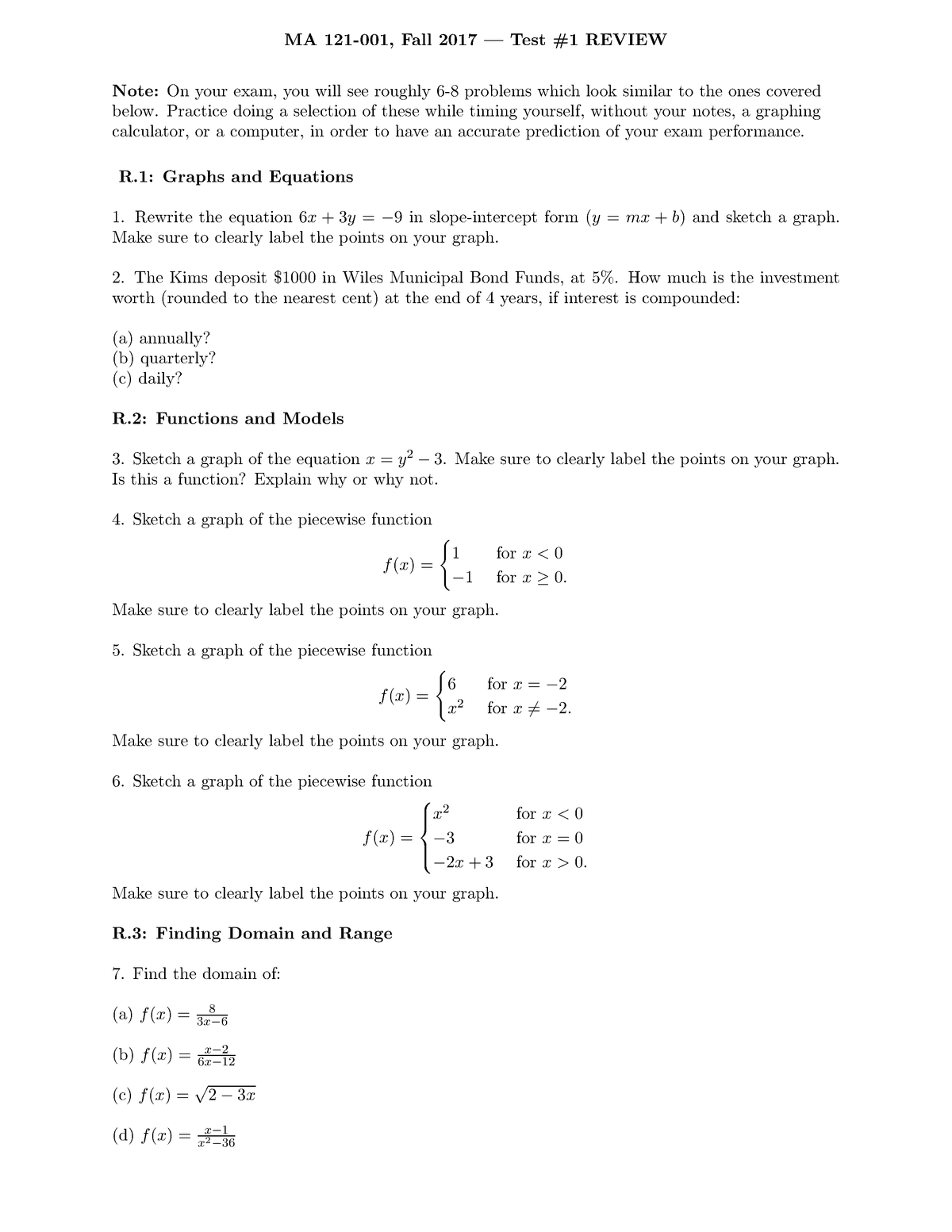 How Do You Graph A Piecewise Function Virtual Nerd