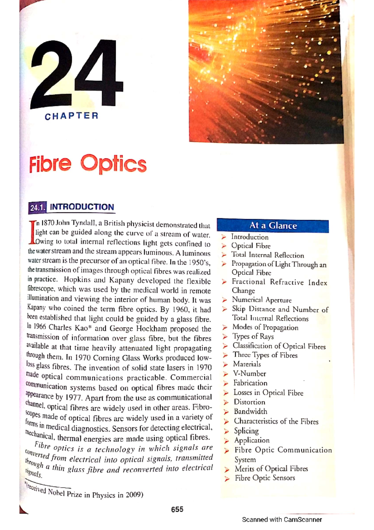 Fibre optics Physics Studocu