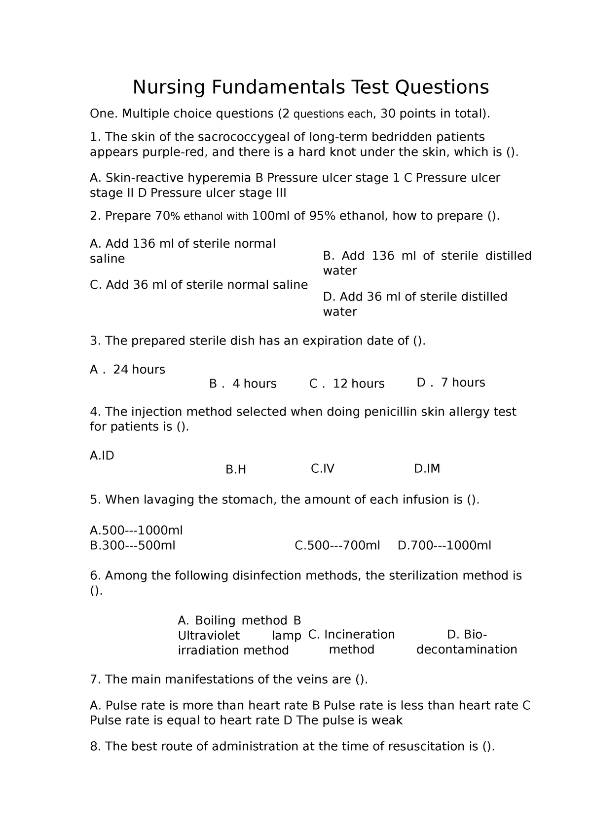 nursing-fundamentals-test-questions-multiple-choice-questions-2