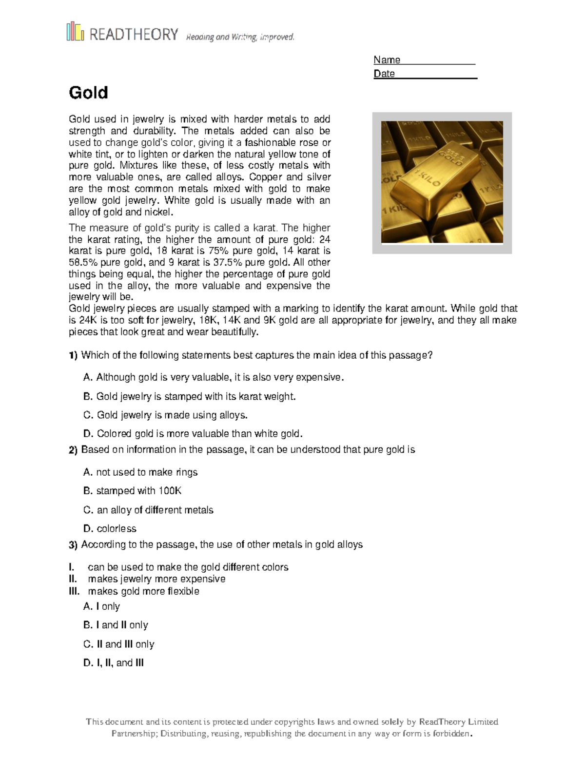 9th Grade Gold All - Tài liệu tham khảo - This document and its content ...