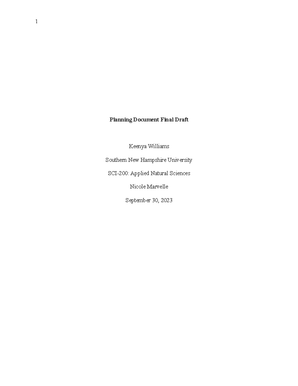 Planning Document Final Draft - Planning Document Final Draft Keenya ...