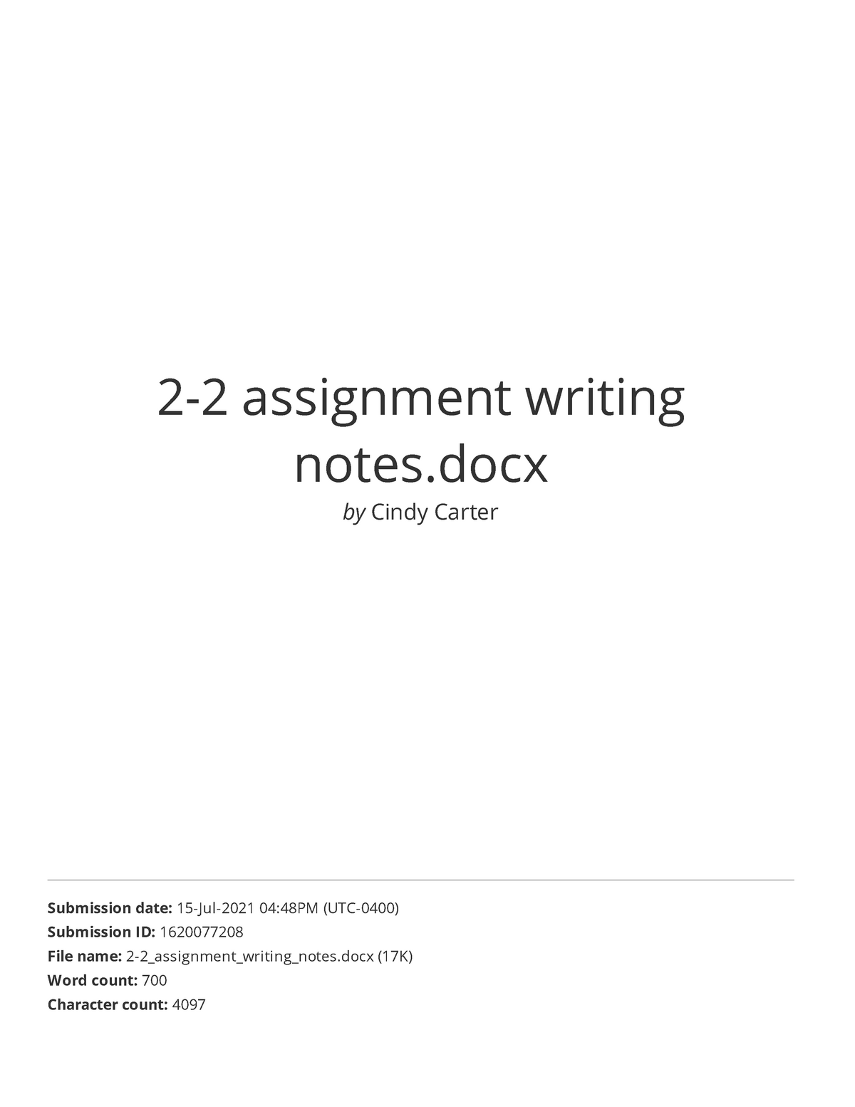 2 5 assignment writing notes snhu