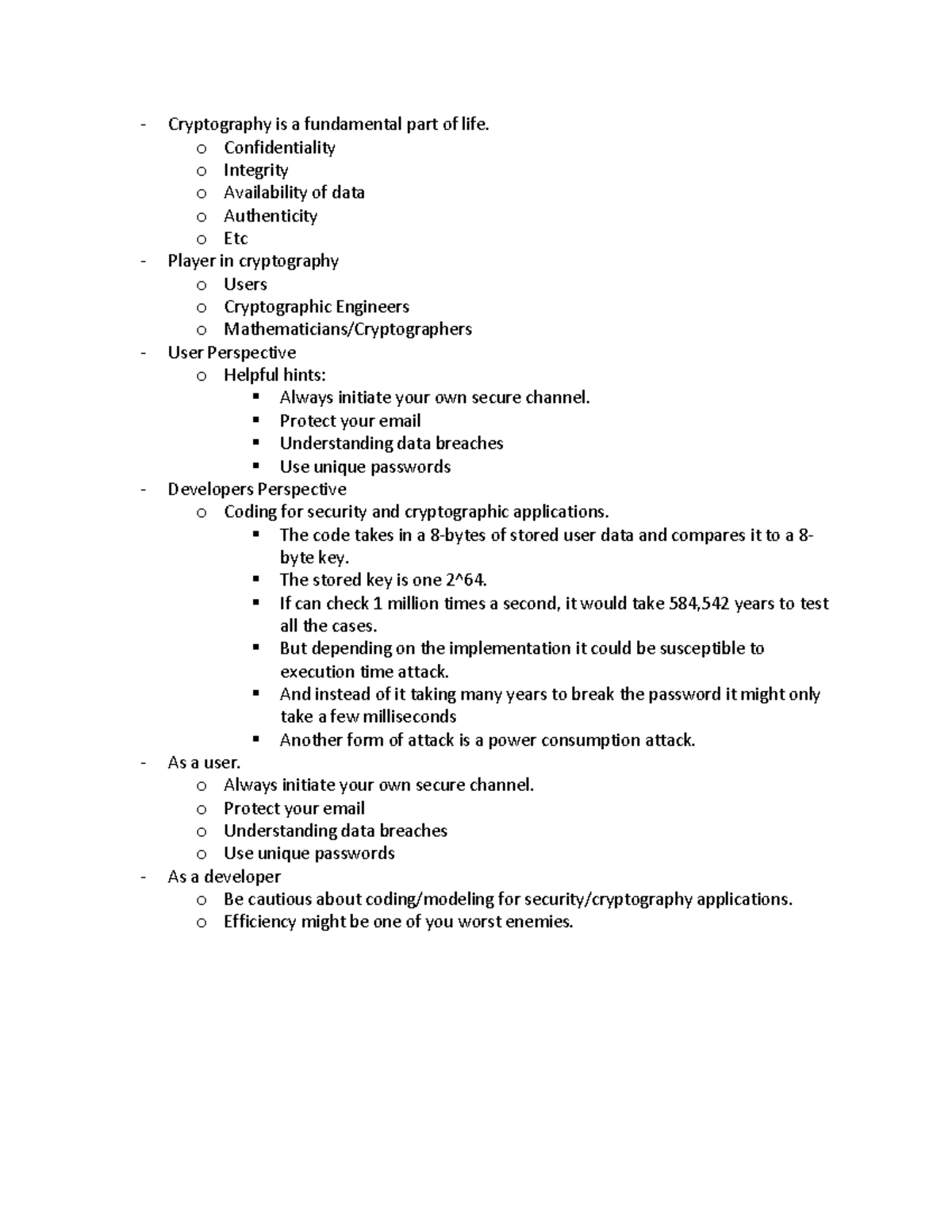 ECOR1055 L9 Assigment - Lecture notes for an assignment - Cryptography ...