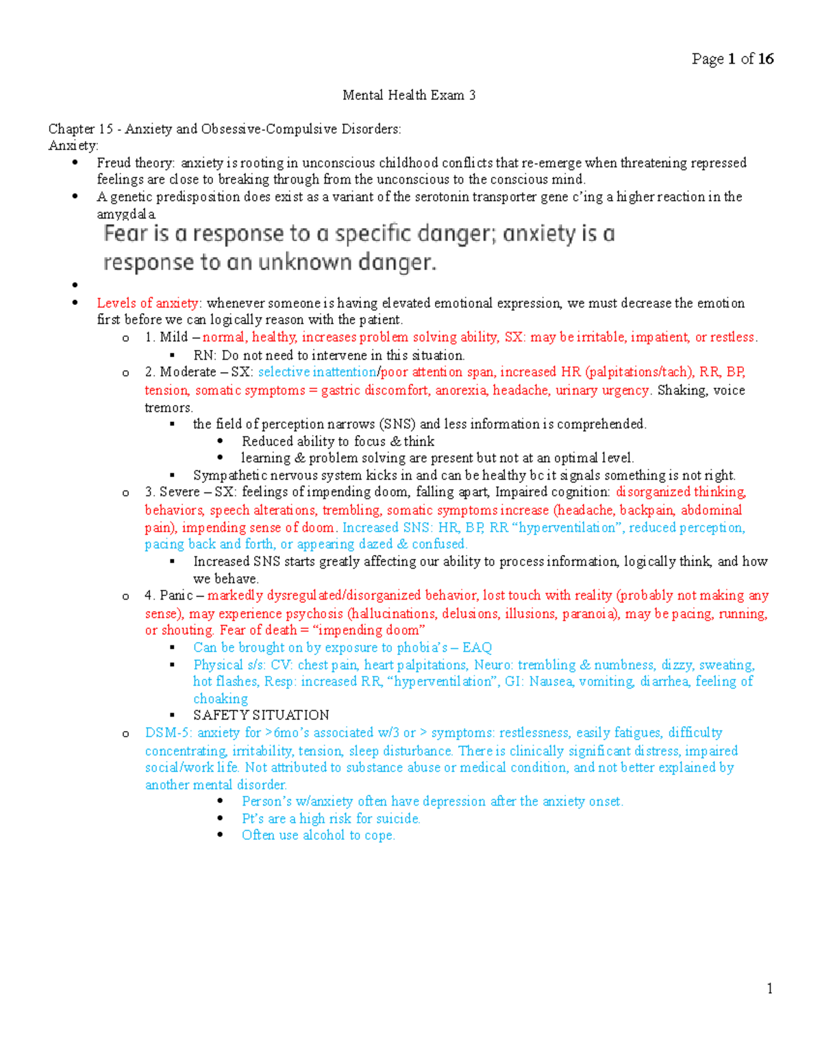 MH Exam 3 study guide Answers - Mental Health Exam 3 Chapter 15 ...