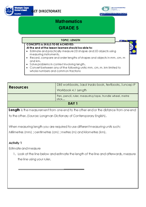 Tutorial Notes Maths - BASIC NUMERACY Ch 2 - Whole Numbers Whole ...