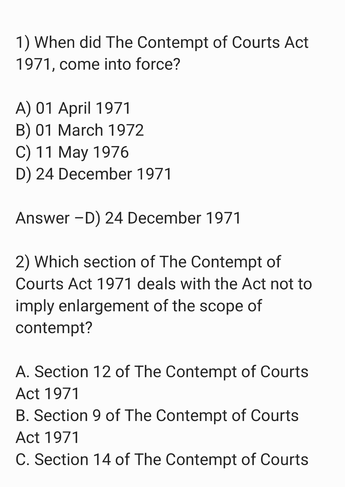 Contempt Of Court - PDF TO HELP IN STUDIES - BBA LLB - Studocu