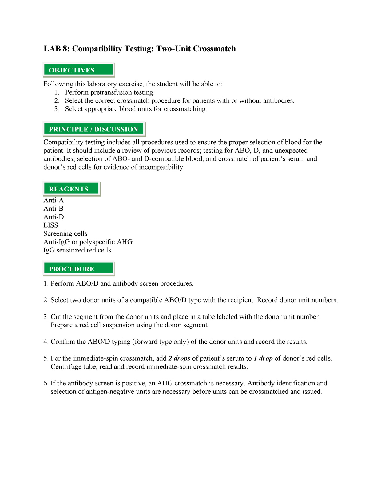 lab-8-compatibility-testing-two-unit-crossmatch-lab-8-compatibility