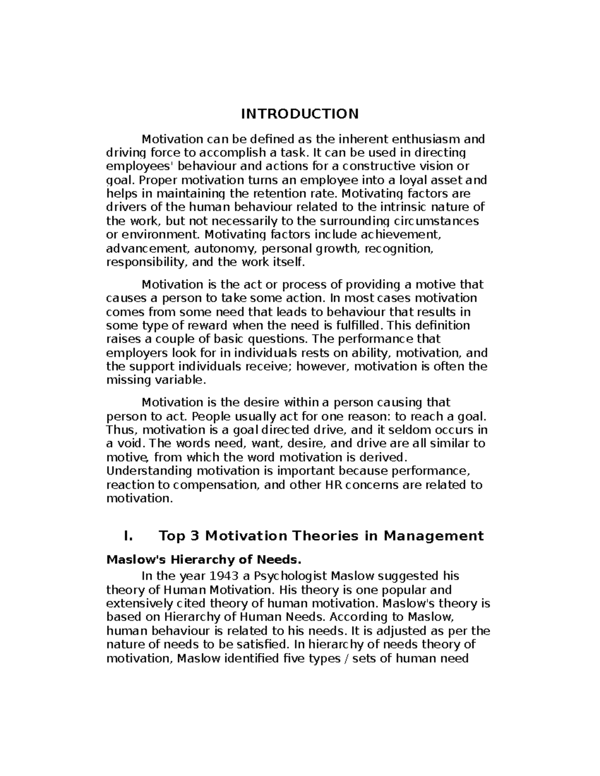 Group 3 org manuscript - Organization and Management - INTRODUCTION ...