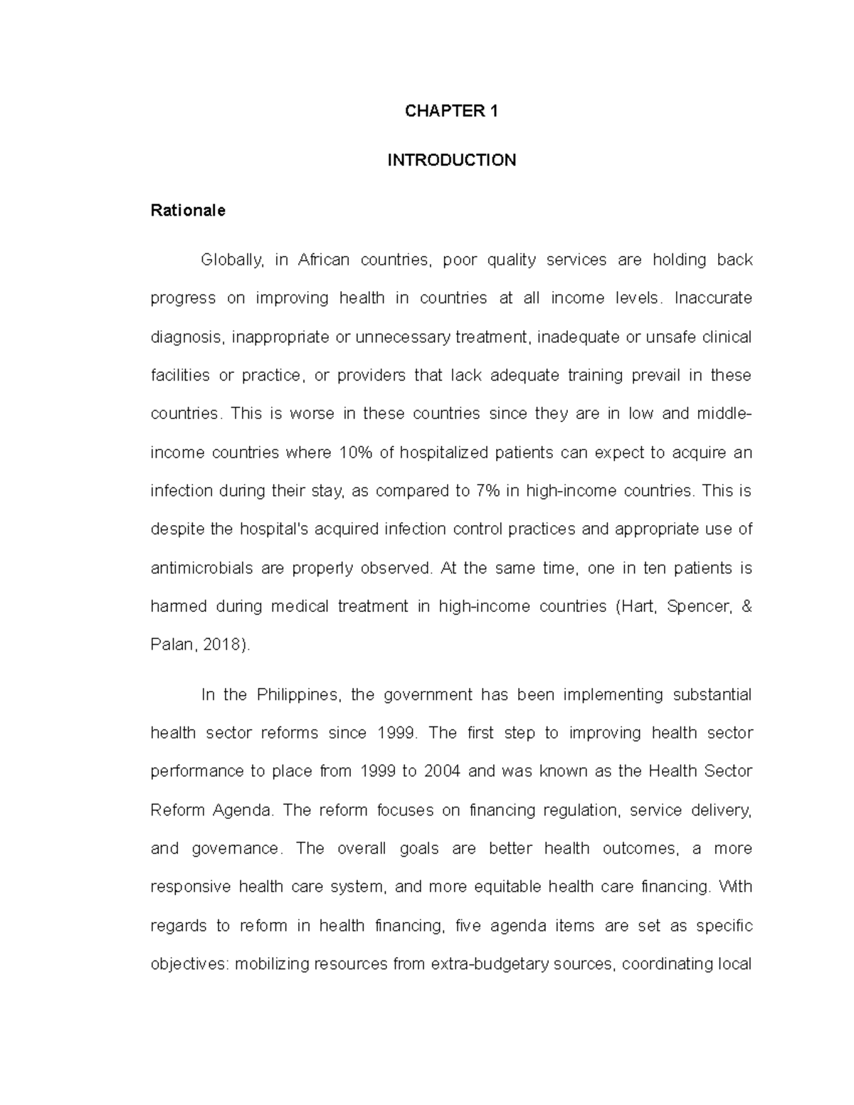 Chapter 1-4 for final defense Thesis - CHAPTER 1 INTRODUCTION Rationale ...