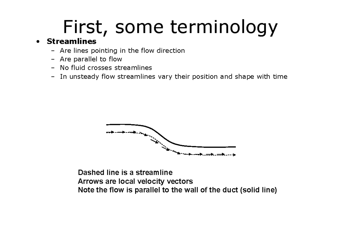 ENME314 4 Conservation Laws Integral - slides - First, some terminology ...